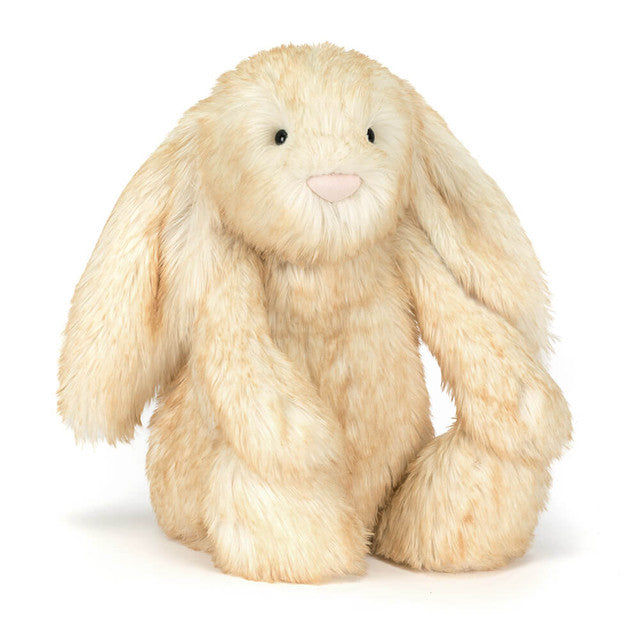 Peluche Lapin Luxe Springlowe en crème