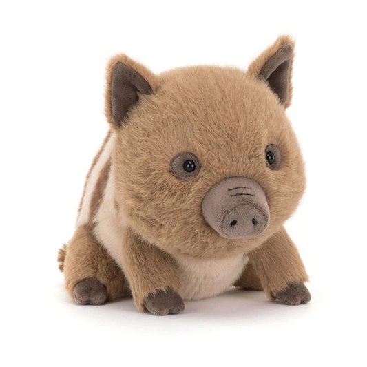 Peluche Sanglier Swinley en marron