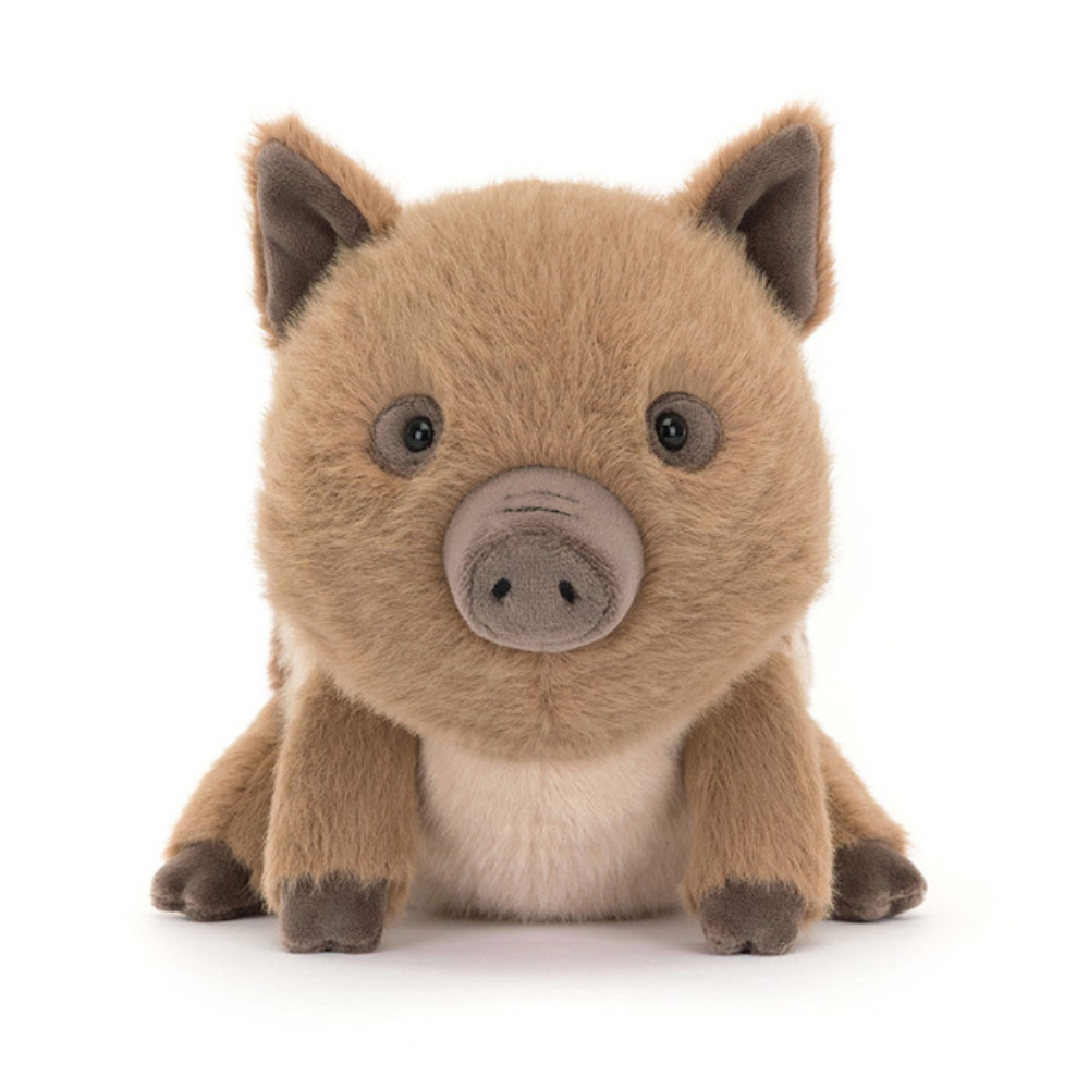 Peluche Sanglier Swinley en marron – vue 2