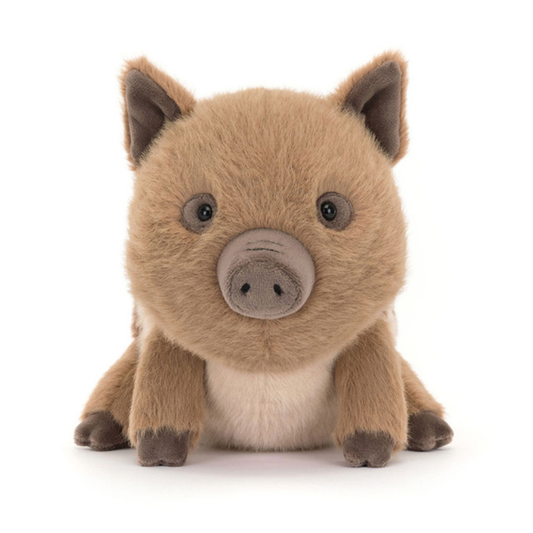 Peluche Sanglier Swinley en marron – vue 2
