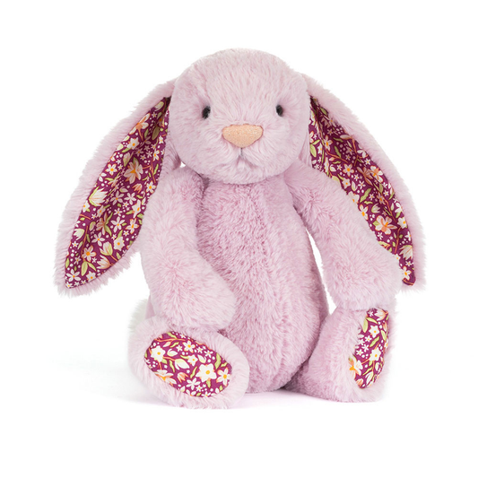 Peluche rose Lapin Thistlepop Blossom Luxe – vue 2