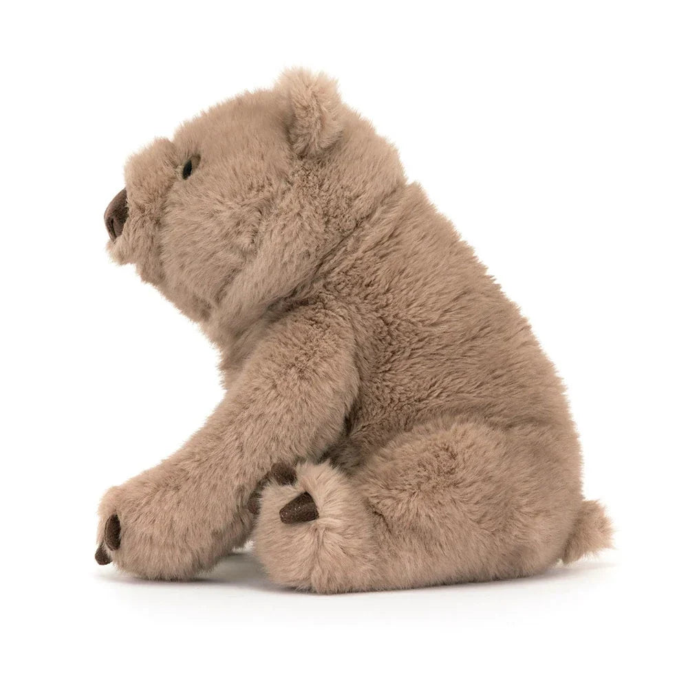 Peluche wombat marron Wonda – vue 3