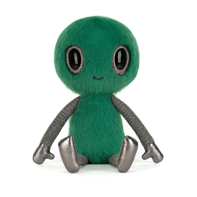 Peluche Zyllan Alien en vert – vue 2
